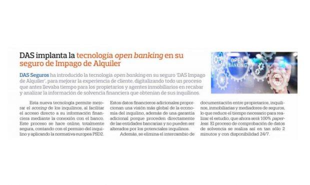 onLygal implanta la tecnología Open Banking en su seguro de Impago de Alquiler