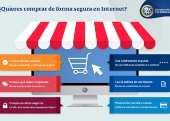 infografía comprar internet seguro