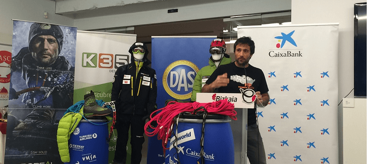 Álex Txikón y DAS juntos en la ascensión al Everest