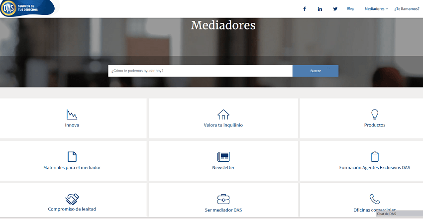 DAS Seguros renueva su sección web para mediadores