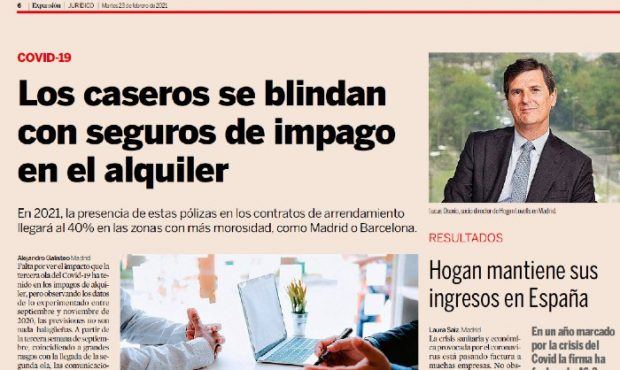 Los caseros se blindan con seguros de impago en el alquiler